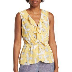 Max Studio Sleeveless Ruffled Blouse - L - NWT